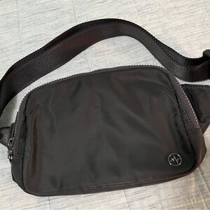 Black Nylon Waistbag by Pander